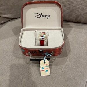 Disney Red and Gold Mickey Mouse Watch special edition